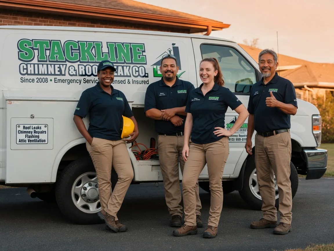 Chimney flashing repair company in Davis Junction, IL